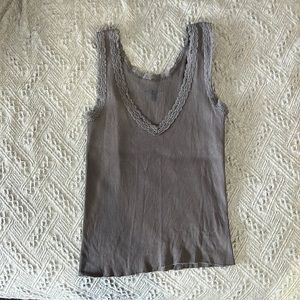 brandy mellvile tank top - used a few times still in good condition